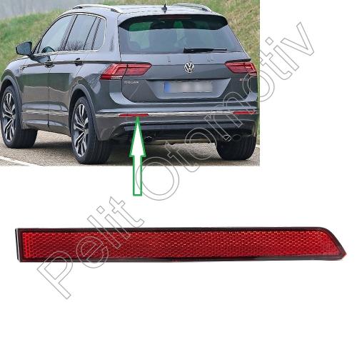 Tiguan Sol İç Arka Tampon Reflektörü 5NA945105A