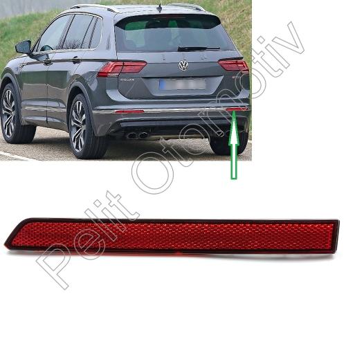 Tiguan Sol İç Arka Tampon Reflektörü 5NA945106A