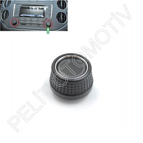 Tiguan Teyp Radyo Kontrol Düğmesi (Frekans) 2010-2017