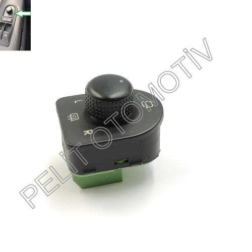 Transporter (2007-2015)Ayna Ayar Düğmesi 7E1959565