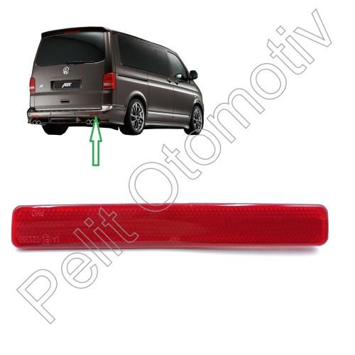 Transporter Sağ  Arka Tampon Reflektörü 7E0945106