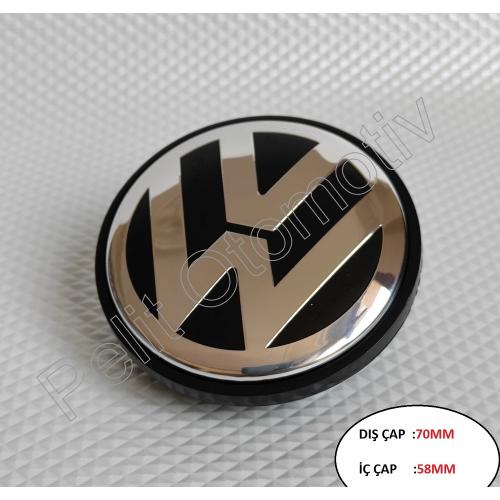 Transporter (2003-2015) Jant Göbek Kapağı 7L6601149B (70MM)