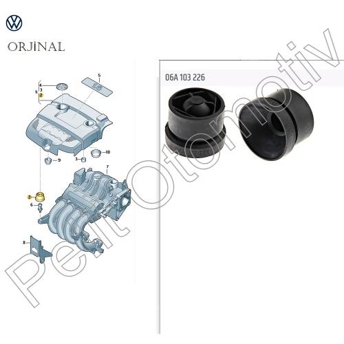 VW Seat Skoda Motor Üst Kapak Contası Takozu 06A103226 (ORJİNAL)