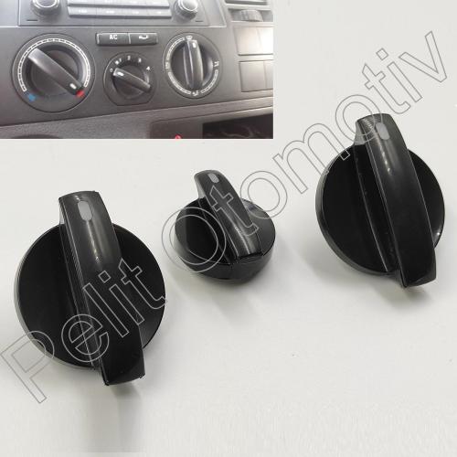 VW Transporter T5 04-10 Kalorifer Ayar Kontrol Düğmesi 7H0819045F