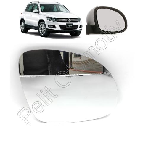 Tiguan (2008-2018) Sağ Ayna Camı 5N0857522
