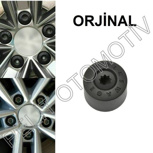 Volkswagen Bijon Kapağı Şifresiz 6X0601173B /1K0601173 Orijinal