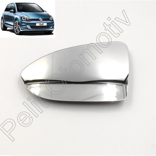 Golf 7 (2013-2020) Sol Ayna Camı 5G0857521