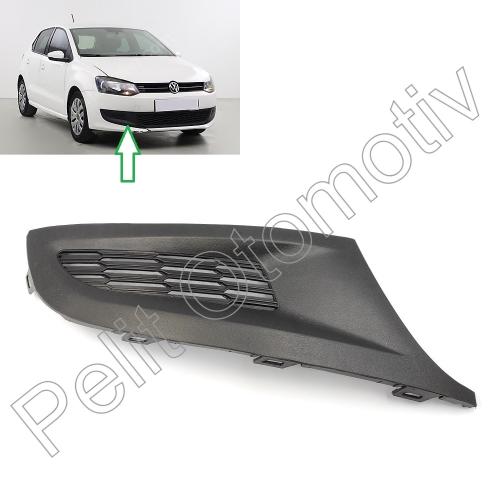 Polo (2010-2014) Sağ Sis Farı Çerçevesi Kapağı 6R0853666C 