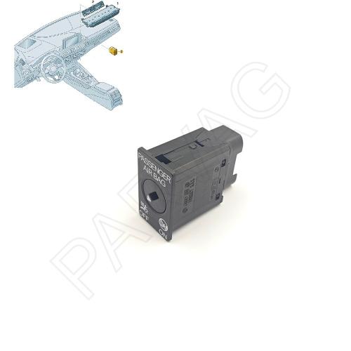 Audi Hava Yastığı Aırbag Devre Dışı Bırakma Anahtarı 5Q0919237 Orijinal