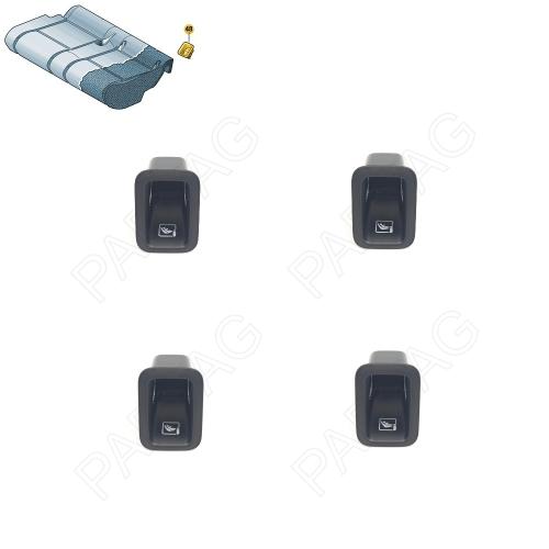 Caddy Arka Koltuk İsofix Kapak 2K5887233A 82V (2016-2020) 4 Adet Orijinal