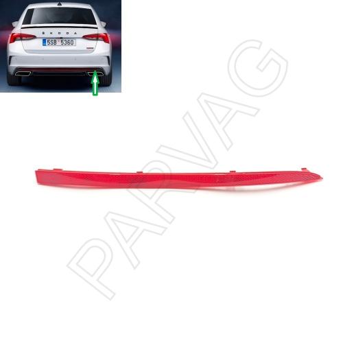 Skoda Octavia RS Arka Tampon Reflektörü Sağ 5E6945106 (2020-2026) Orijinal