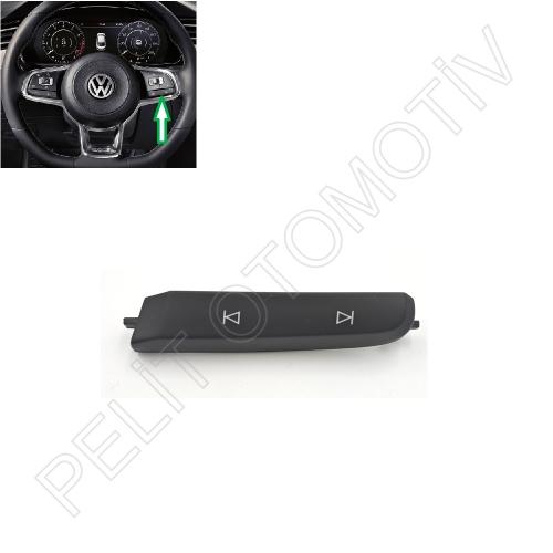 Volkswagen R line Direksiyon Radyo Değiştirme Düğmesi Tuşu Sağ 5G0959442